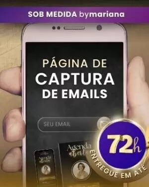 Páginas de Captura de Contatos - Design Otimizado para Página de Captura de Email e Whatsapp