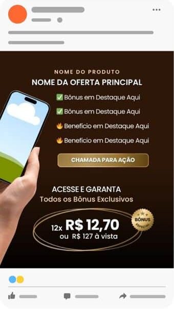 Previews de Criativos para Anúncios High Ticket no Canva