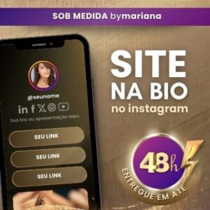 Site Link na Bio Personalizado: Centralize sua Presença no Digital