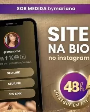 Site Link na Bio Personalizado: Centralize sua Presença no Digital