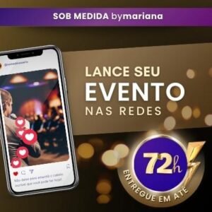 Estratégia Visual para Lançar Evento nas Redes