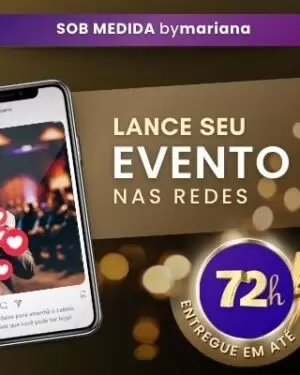 Estratégia Visual para Lançar Evento nas Redes