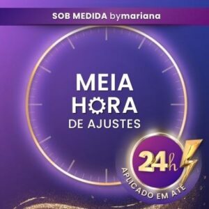 30 min em ajustes rápidos e precisos em design