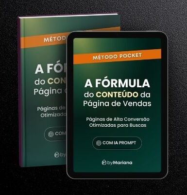 BookTeca - A Formula da Página de Vendas - Com IA Prompt - Livro de Mariana Machado