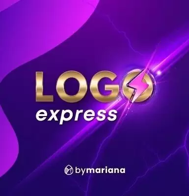 Logo Express mais Bonus com Entrega Imediata - Logotipo Logomarca que você monta em minutos com Design da ByMariana - Branding