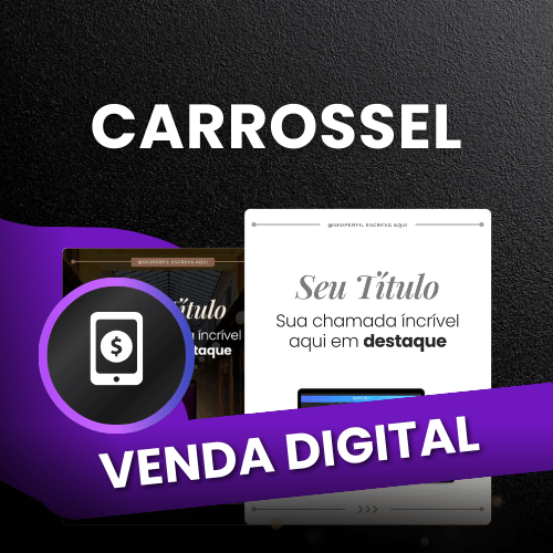 Carrossel Milionário Funil de Vendas de Produtos Digitais do Instagram Metodo Diamante Milionario Prompt IA ChatGPT do Destrave Você Mesmo by Mariana Machado