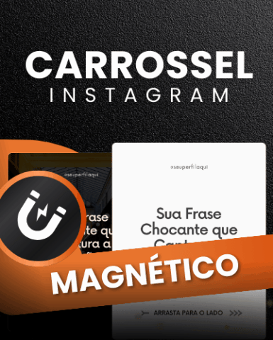Carrossel Milionário Magnético do Instagram Método Diamante Milionario Prompt IA ChatGPT do Destrave Você Mesmo by Mariana Machado