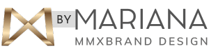 Logo ByMariana Agência de Design, Branding, Merketing Digital - MMXbrand Mariana Machado