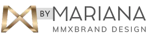 Logo ByMariana Agência de Design, Branding, Merketing Digital - MMXbrand Mariana Machado