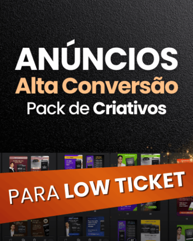 Pack de Criativos para Anuncios Low Ticket para MetaAds Instagram Facebook com Prompt IA ChatGPT e Canva Destrave Você Mesmo byMariana