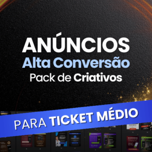 Pack de Criativos para Anúncios Ticket Médio para MetaAds Instagram Facebook com Prompt IA ChatGPT e Canva Destrave Você Mesmo byMariana