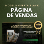 Pagina de Vendas Pronta Oferta Black no Canva Qualidade Premium com Prompt IA ChatGPT do Destrave Você Mesmo byMariana Machado