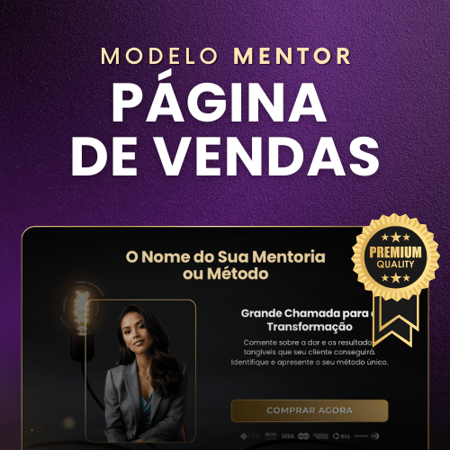 Pagina de Vendas Pronta no Canva Qualidade Premium com Prompt IA ChatGPT do Destrave Você Mesmo byMariana Machado
