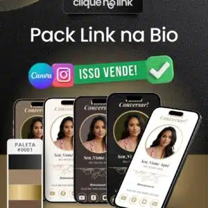 Site Link na Bio do Instagram Demo Cores Dourados 0001 - 003