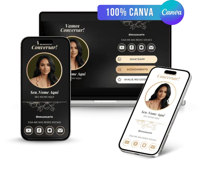 Site Link na Bio Demo Cores Dourados 0001 - 003