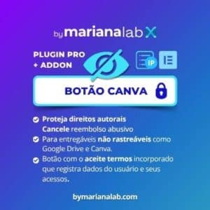 Plugin Botão Canva Pro ByMarianaLab