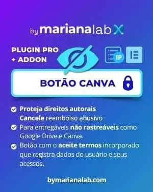 Plugin Botão Canva Pro ByMarianaLab