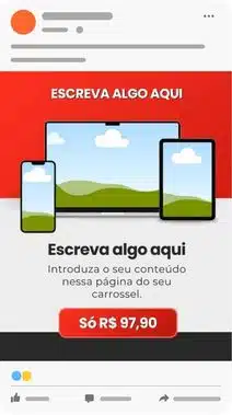 Previews Criativos de Anúncios para Low Ticket Pack no Canva