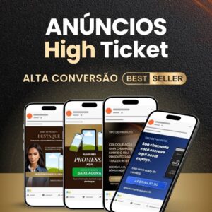 Pack de Criativos para Anúncios High Ticket para MetaAds Instagram Facebook com Prompt IA ChatGPT e Canva Destrave Você Mesmo byMariana