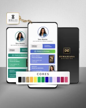 Site Link na Bio do Instagram no Canva Modelo Mentor Micro