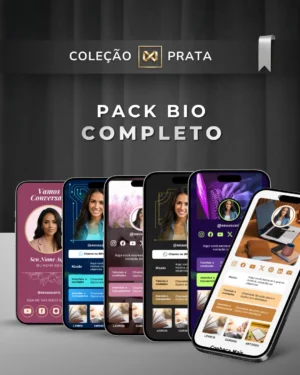 Site Link na Bio do Instagram 100% no Canva Pack Completo