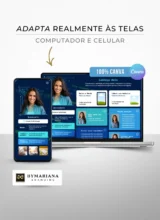 BioElos - Link Bio do Instagram Canva - Vitrine ByMariana Azul e Neon