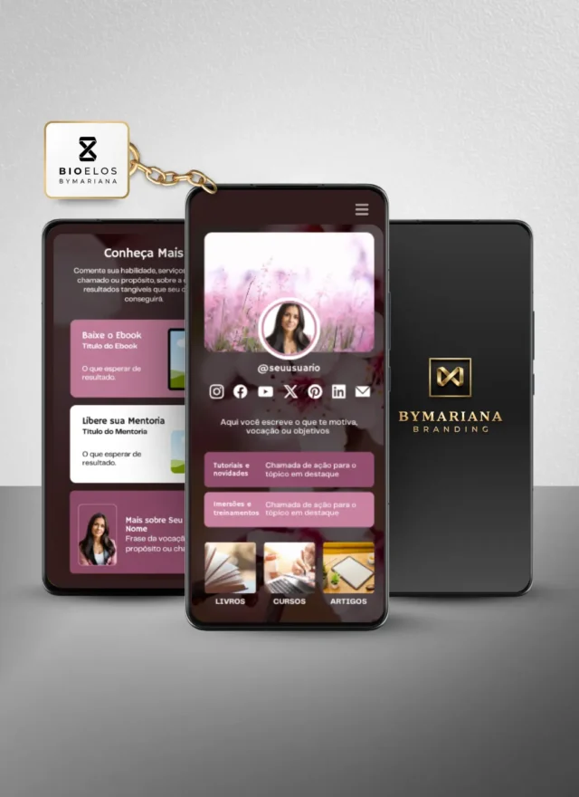 Link na BioElos — Modelo Expert Rosa, Ameixa e Bordô