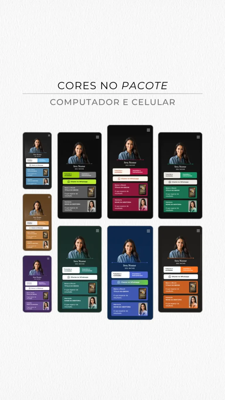 Link na BioElos — Modelo Mentor Minimalista
