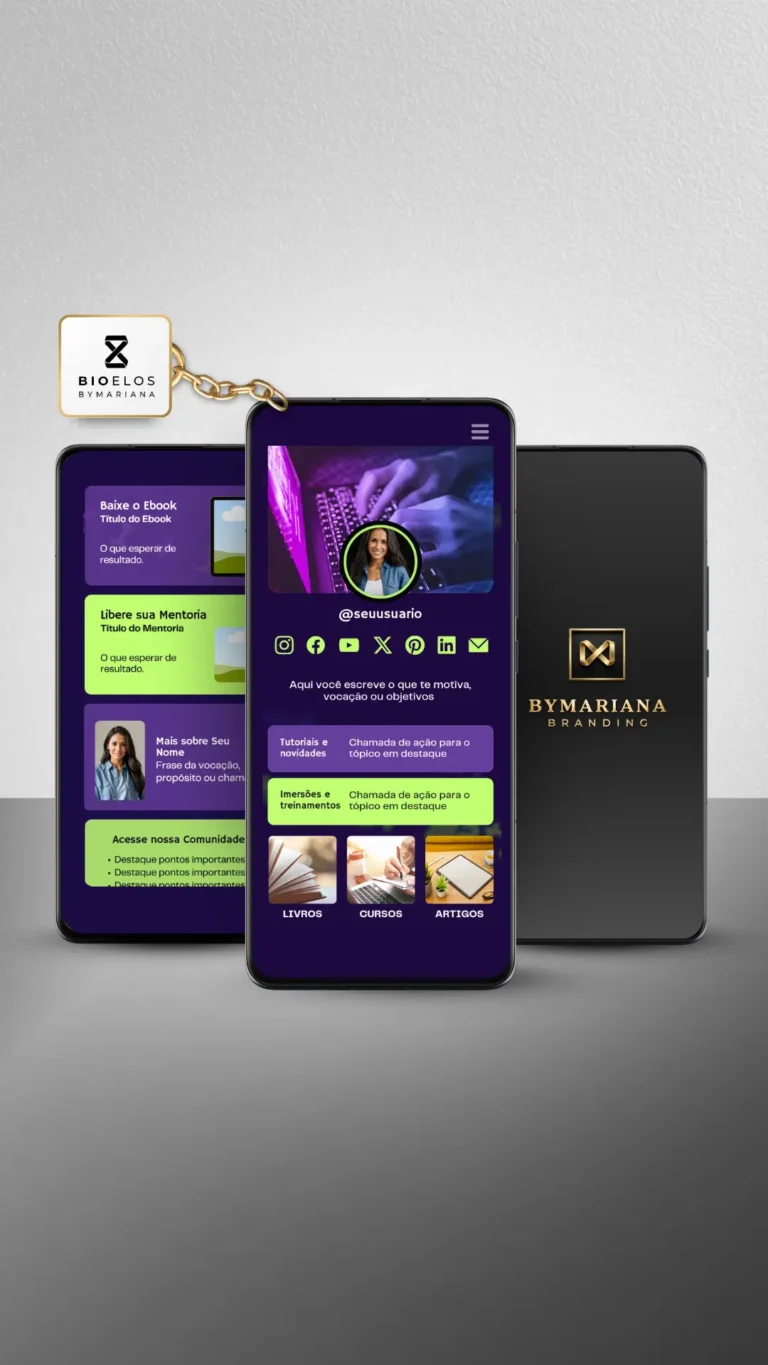BioElos - Link Bio do Instagram Canva - Vitrine ByMariana