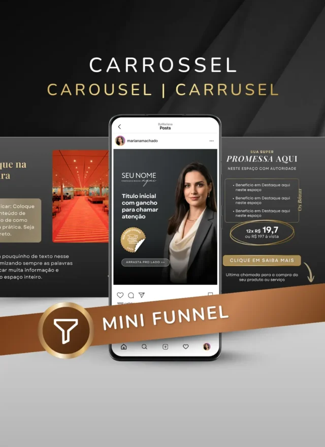 Carrossel Mini Funil — Engenharia de Conversão | Mini Sales Funnel