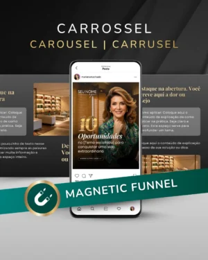 Carrossel Magnético — Engenharia Semântica e Visual | Magnetic Carousel