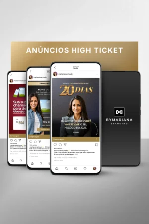 Criativos de Anúncios Premium para Produtos Digitais High Ticket Mentorias, Masterclass e Cursos