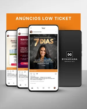 Criativos de Anúncios Premium para Produtos Digitais Low Ticket