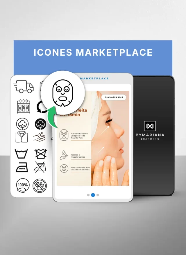 Domínio Visual: Curadoria de Ícones Estratégicos para Marketplace
