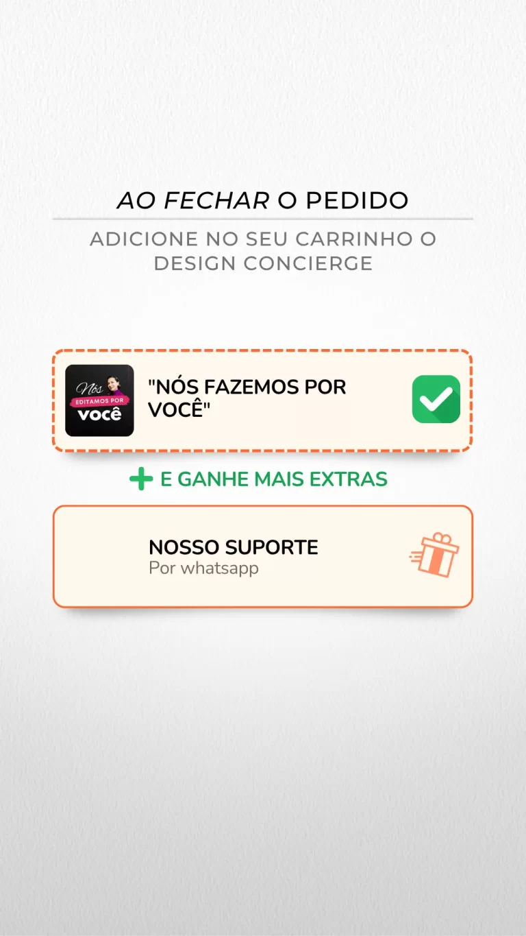 Nós Fazemos por você. DFY Design COncierge