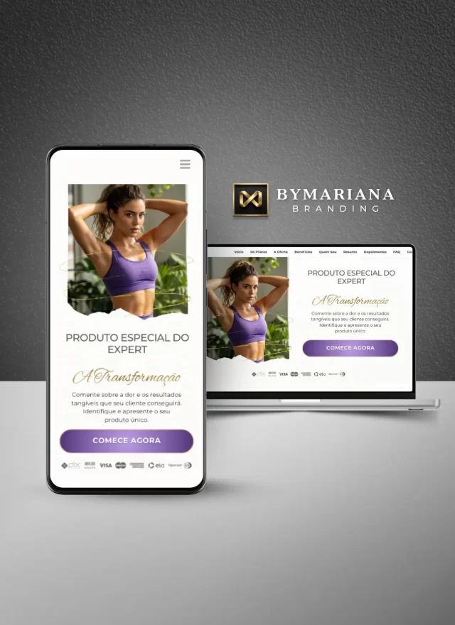 Landing Page Expert | Deep Violet