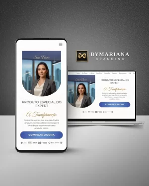 Landing Page Expert | Oceanic Blue