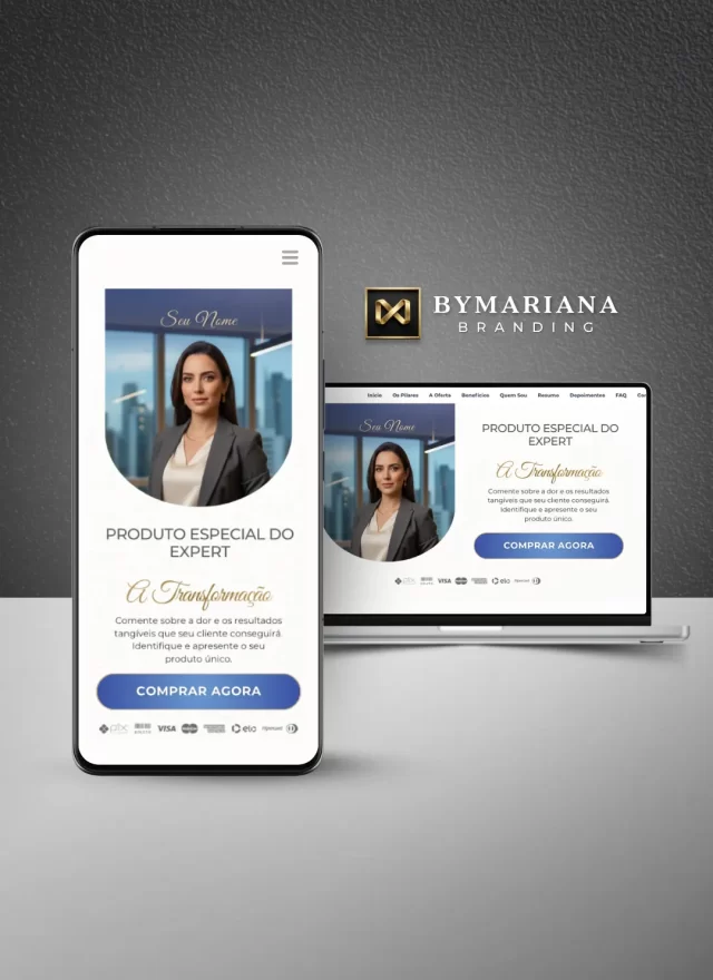 Landing Page Expert | Oceanic Blue