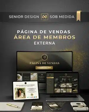 Ecossistema de Vendas e Área de Membros Externa Premium