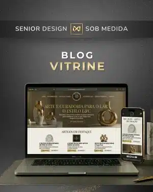 Blog Vitrine: Autoridade e SEO Estratégico