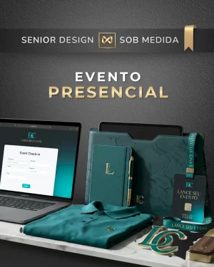 Kit Branding Presencial: Experiência e Identidade de Evento
