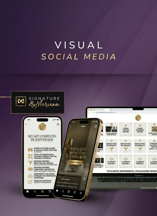 Kit de Identidade Visual PIV: Domínio de Presença Digital nas Redes