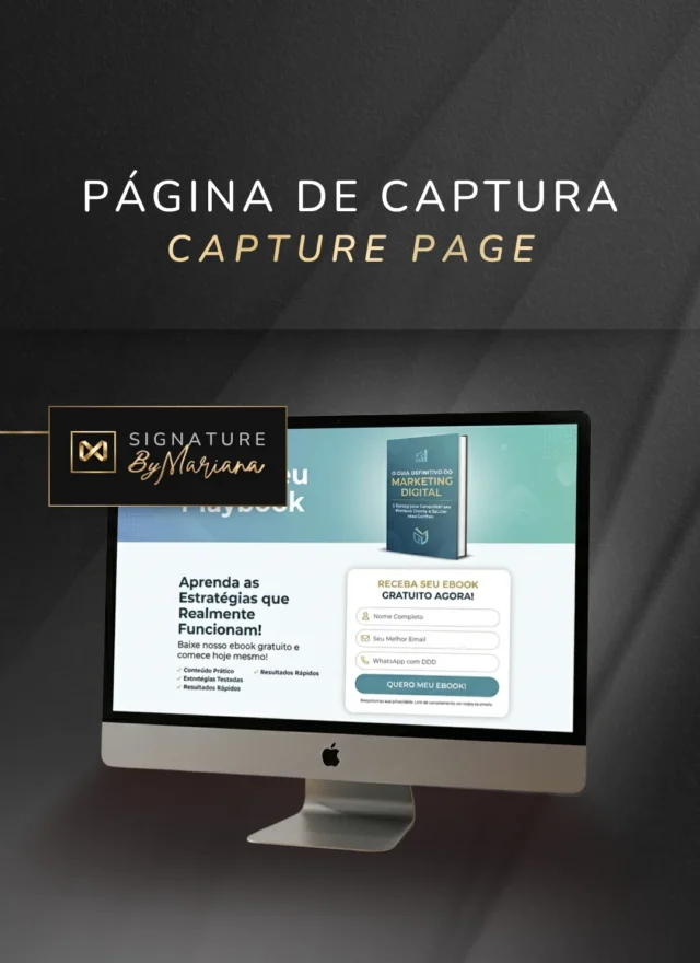 Páginas de Captura de Alta Performance