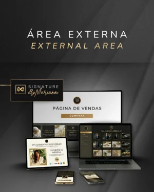 Ecossistema de Vendas e Área de Membros Externa Premium