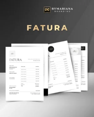 Fatura Invoice 8 modelos práticos