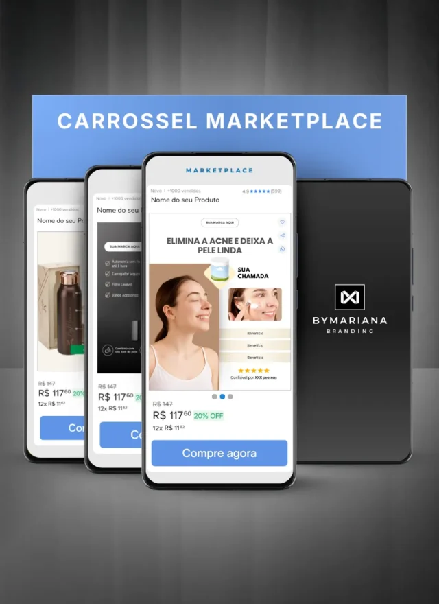 Carrossel do Produto: Galeria de Imagens Estratégicas para Marketplace