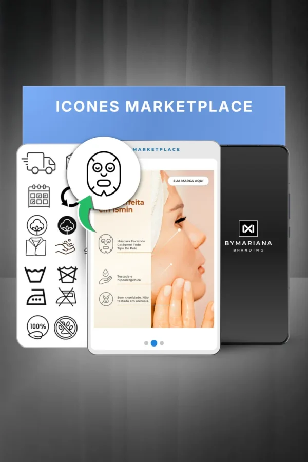 Curadoria de Ícones Estratégicos para Marketplace