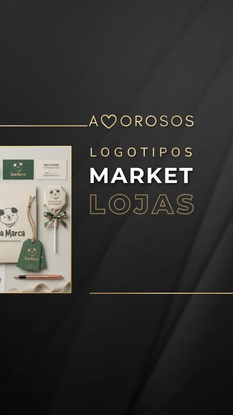 Logotipos Amorosos e Divertidos para Marketplace