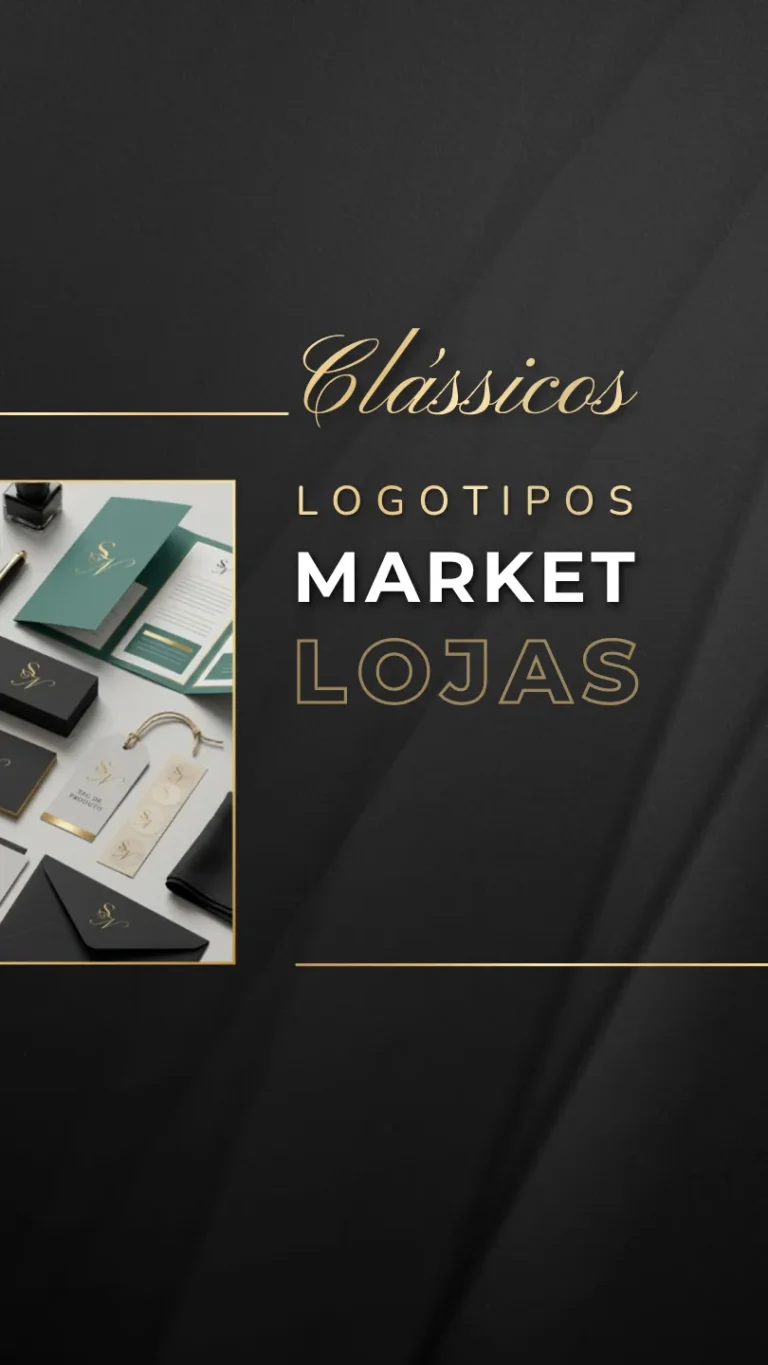 Logotipos Clássicos Estratégicos para Lojas Virtuais e Marketplace