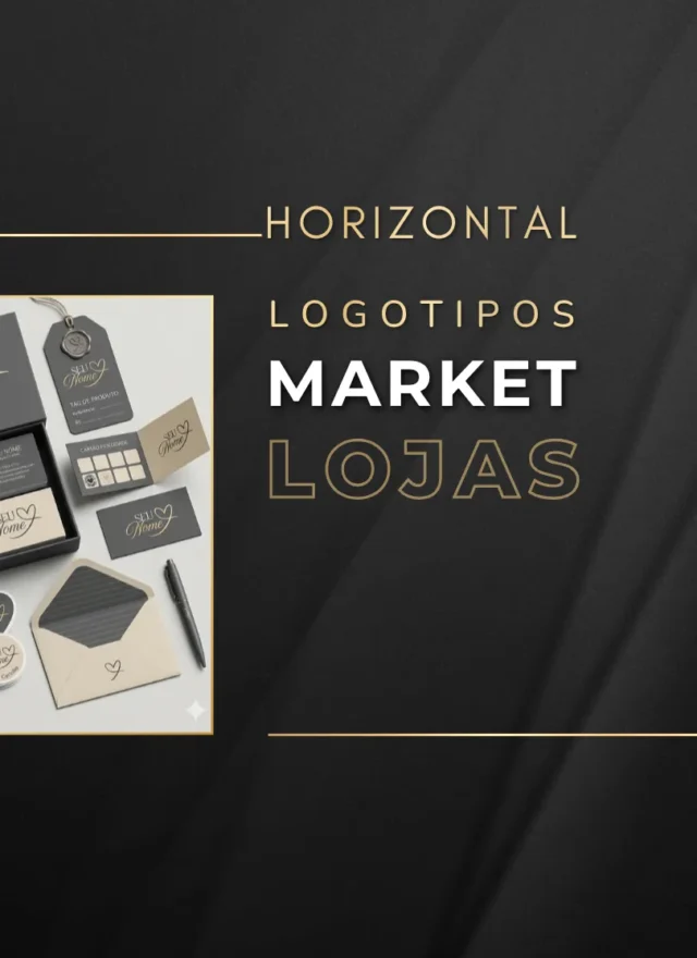 Logotipos Horizontais Estratégicos para Lojas Virtuais e Marketplace